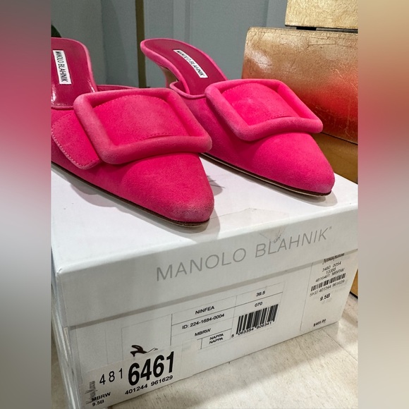 Manolo Blahnik Maysale Pumps - Picture 4 of 10